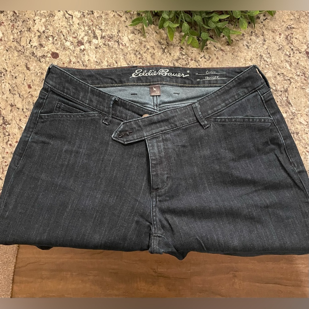 Eddie Bauer Blue Denim Trousers